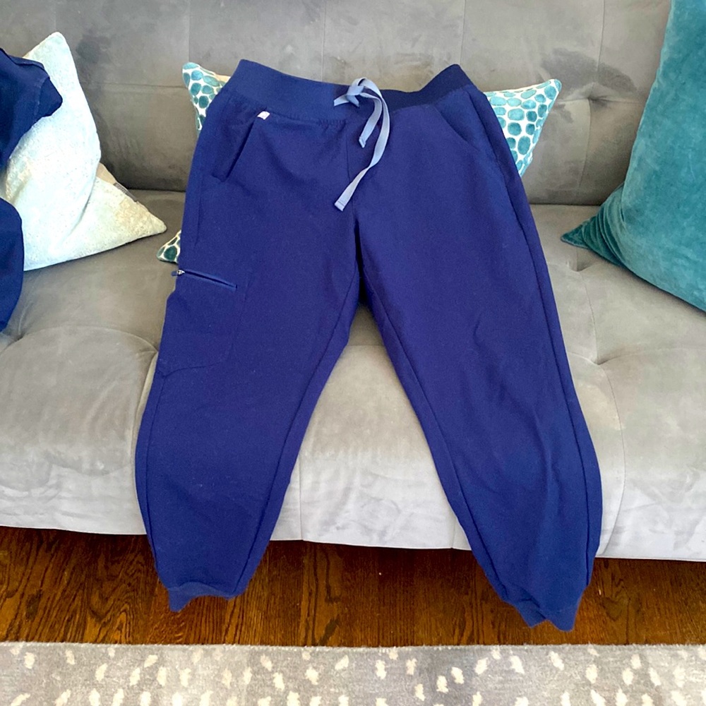 Figs small petite technical collection navy.